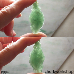 Jade fish pendant