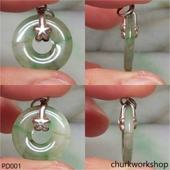 Jade Donut pendant