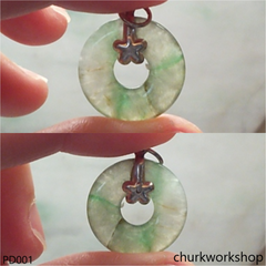 Jade Donut pendant