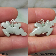 Small jade horse pendant