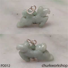 Small jade horse pendant