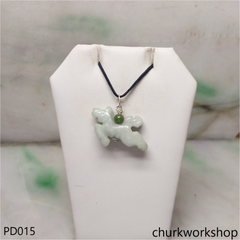 Small jade horse pendant
