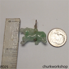 Small jade horse pendant