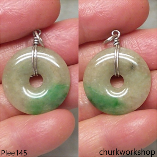 Jade Donut pendant