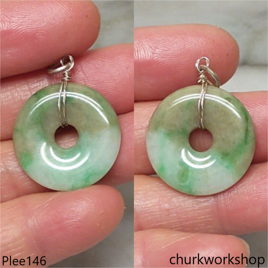 Jade Donut pendant