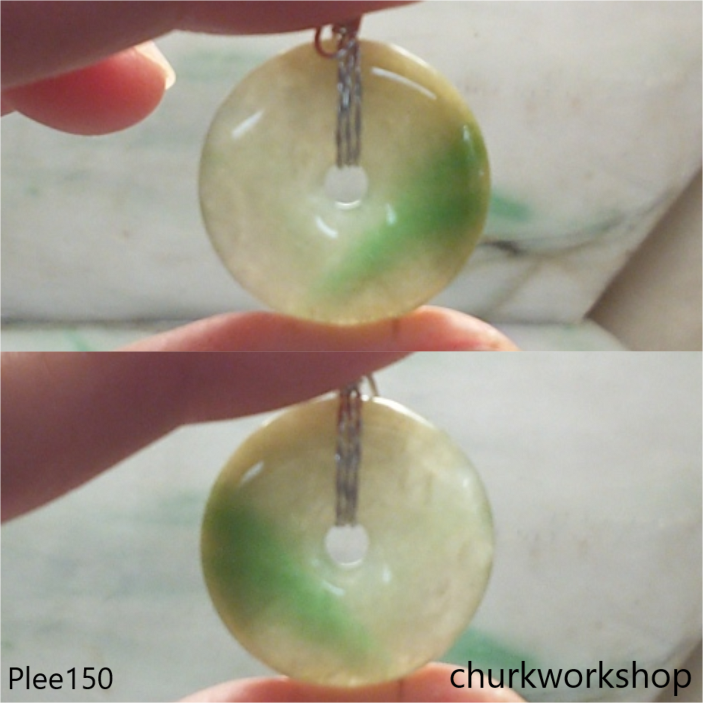 Jade Donut pendant