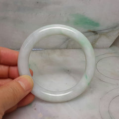 Reserved to ChaSisdope Lavender jade bangle (balance)