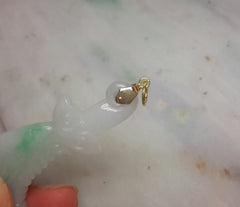 Reserved for Chastity Custom made 14k yellow gold bail Draft