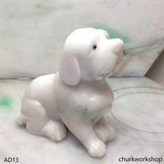 Pale lavender jade dog