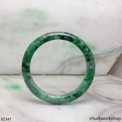 Green jade bangle