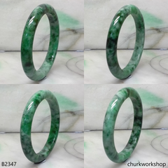 Green jade bangle
