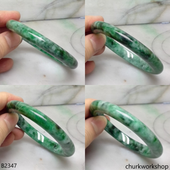 Green jade bangle