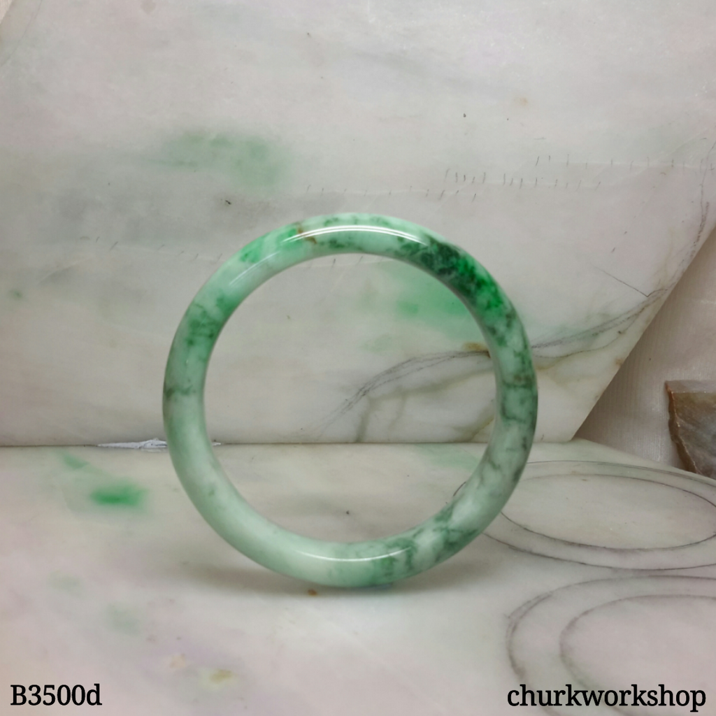 Green jade bangle