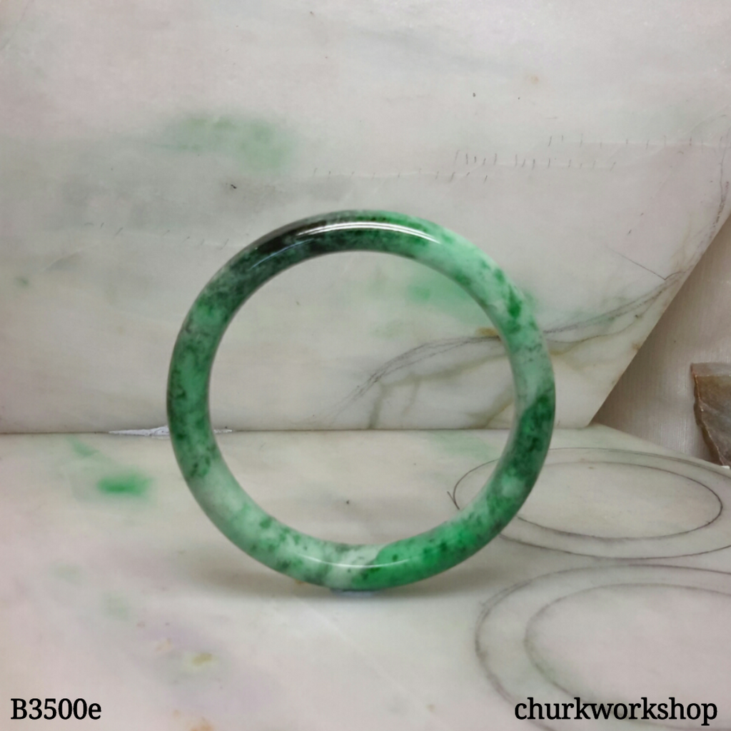 Green jade bangle
