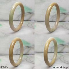 Yellow jade bangle