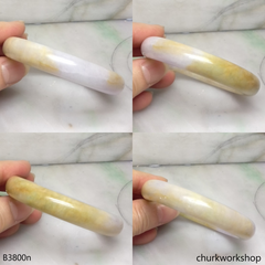 Yellow jade bangle
