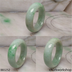 Light green with splotches green baby bangle