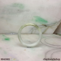 Pale green mix bluish green baby bangle