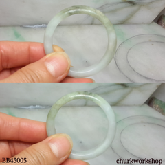 Pale green mix bluish green baby bangle