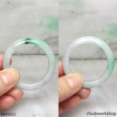 Light green with splotches green baby bangle
