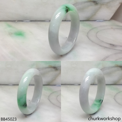 Light green with splotches green baby bangle