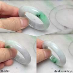 Light green with splotches green baby bangle