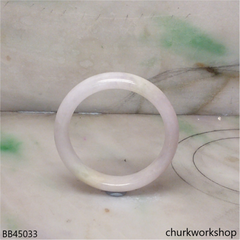 Lavender jade baby bangle