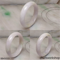 Lavender jade baby bangle