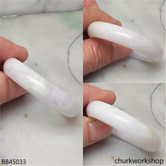 Lavender jade baby bangle
