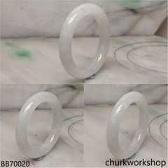 Pale green baby jade bangle