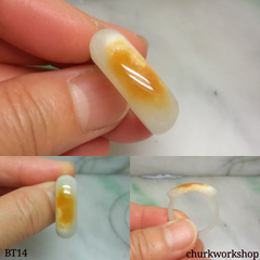 Red jade saddle band, unisex jade band