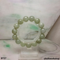 Light green beads bracelet