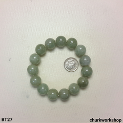Light green beads bracelet