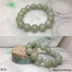 Light green beads bracelet