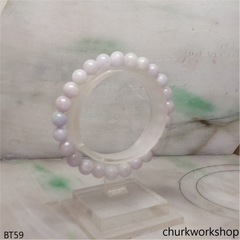 Light lavender beads bracelet