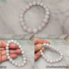 Light lavender beads bracelet