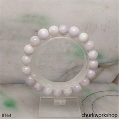 Light lavender beads bracelet