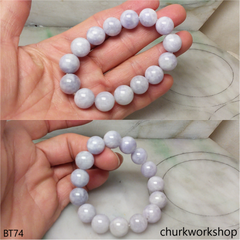 Lavender beads bracelet