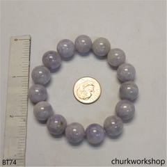 Lavender beads bracelet