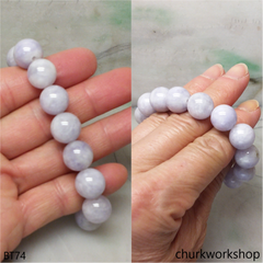 Lavender beads bracelet