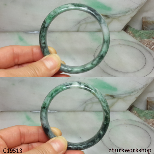 Mix color jade bangle
