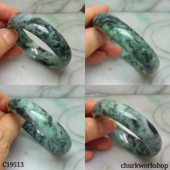 Mix color jade bangle