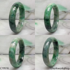 Mix color jade bangle