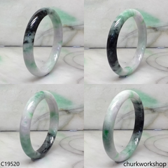Mix color jade bangle
