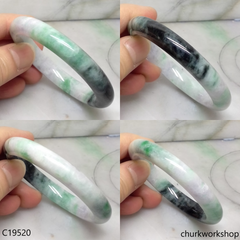 Mix color jade bangle
