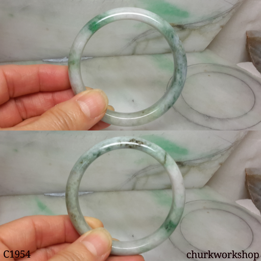 Mix color jade bangle