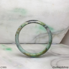 Mix color jade bangle