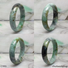 Mix color jade bangle