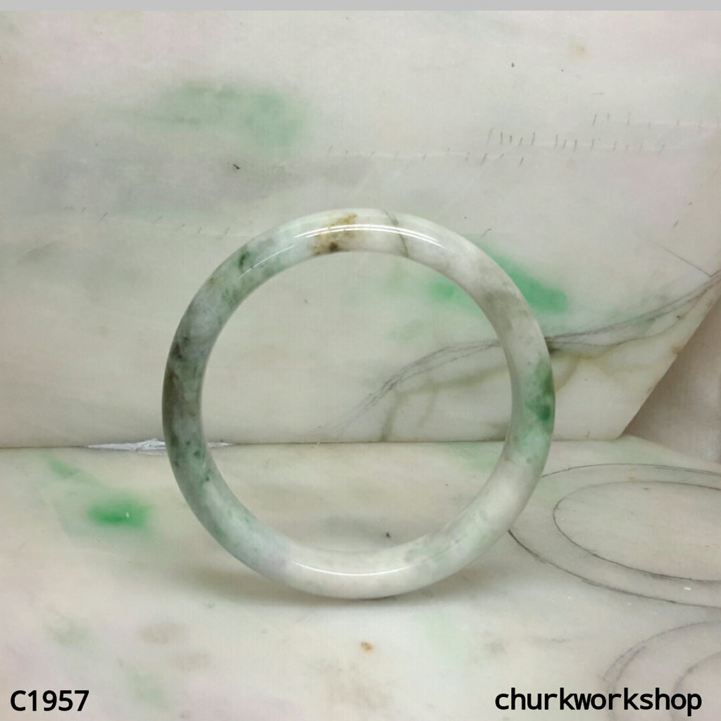 Mix color jade bangle