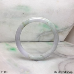 Pale lavender mix bluish green bangle